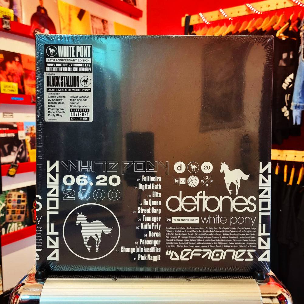 Deftones - White Pony Edición Black Stallion Cuádruple