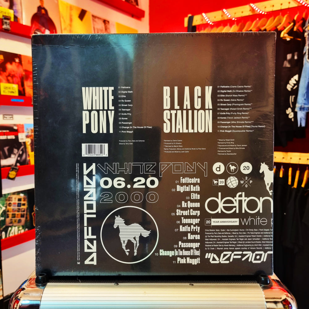 Deftones - White Pony Edición Black Stallion Cuádruple