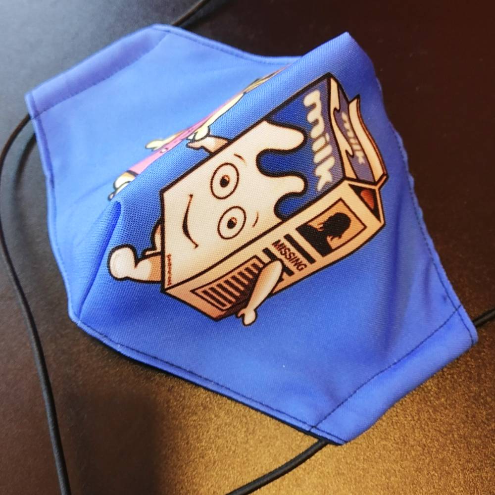 Mascarilla Blur/Coffee & TV - Tallas Hombre y Mujer