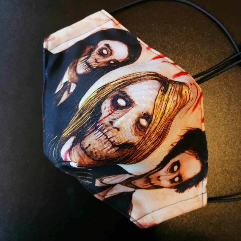 Mascarilla Nirvana Skull - Talla Estándar