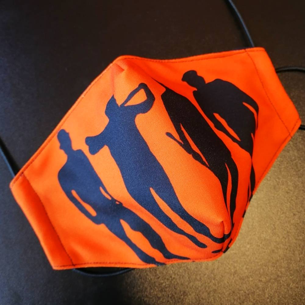 Mascarilla Orange Clock - Tallas Hombre y Mujer