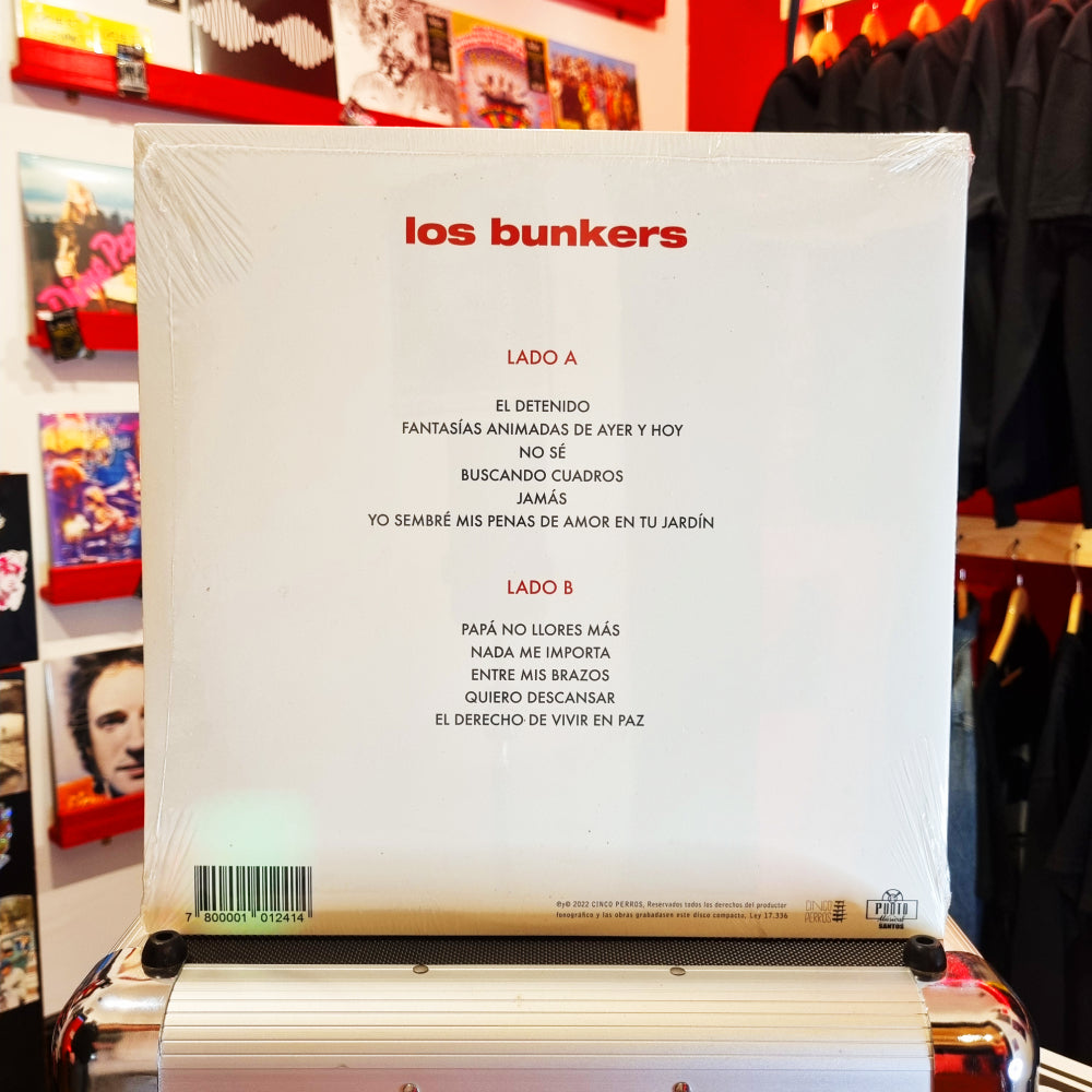 Los Bunkers - Los Bunkers, Edición Disco Doble + Libro