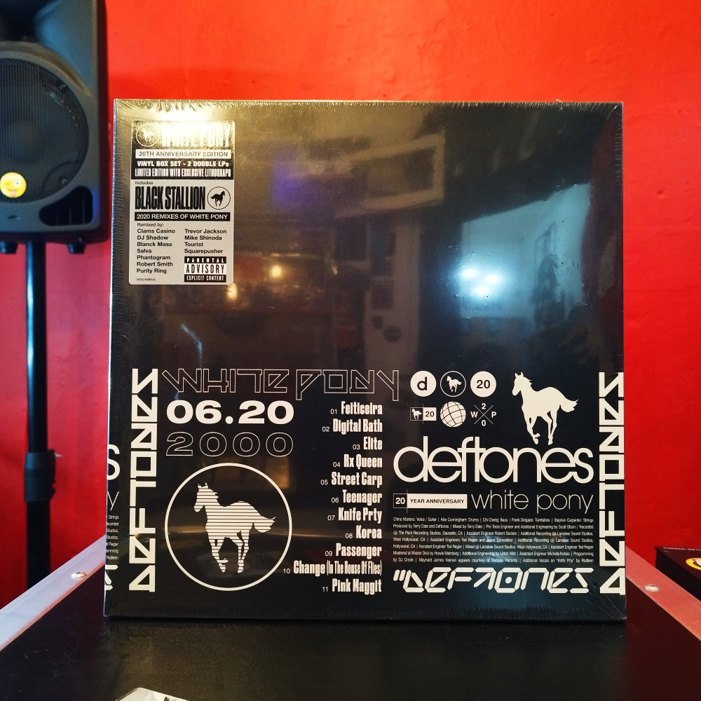 Deftones  - White Pony Edición Black Stallion Cuádruple