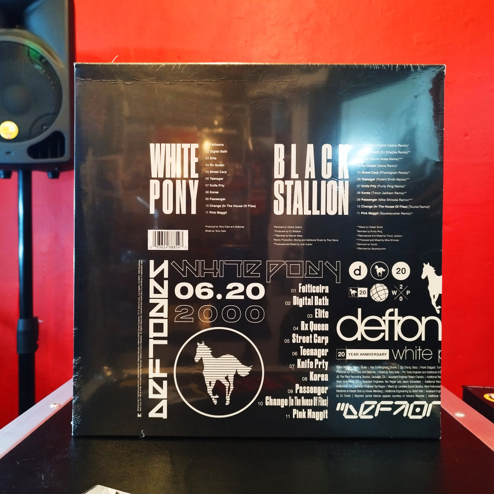 Deftones  - White Pony Edición Black Stallion Cuádruple