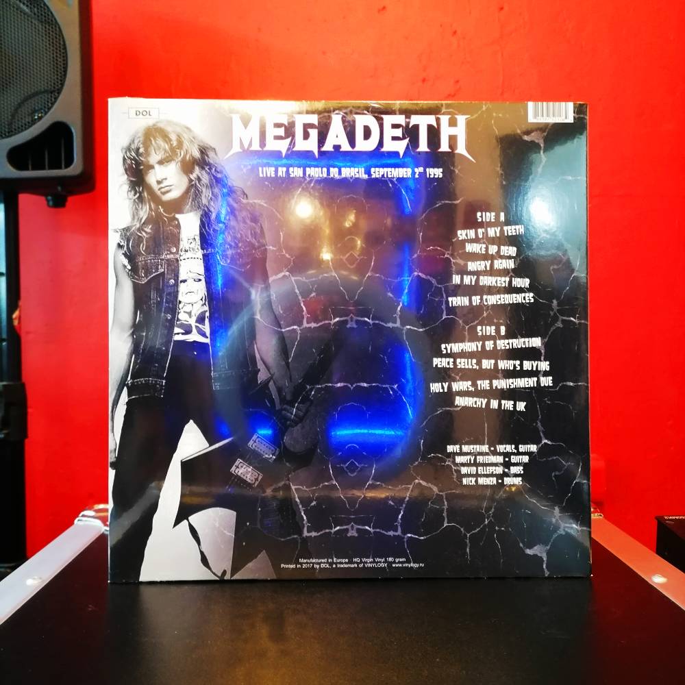 Megadeth - Live at San Paolo Do Brasil, September 2nd 1995