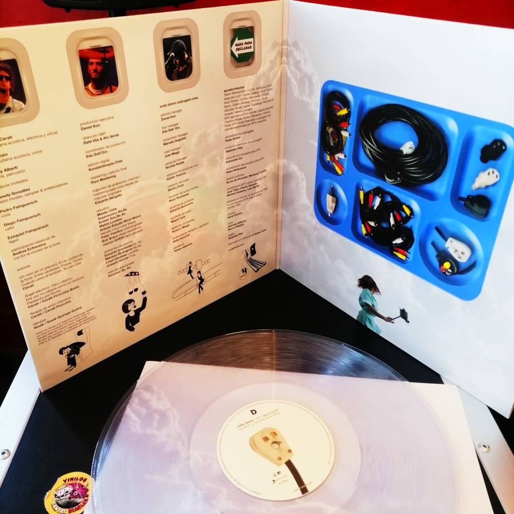 Soda Stereo - MTV Unplugged Edición Doble Clear Vinyl